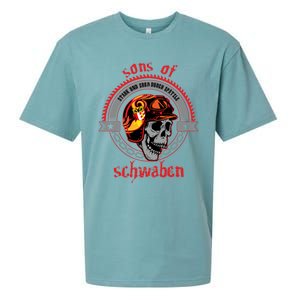 Sons Of Schwaben Home Freedom Exit Road Rocker Meaningful Gift Sueded Cloud Jersey T-Shirt