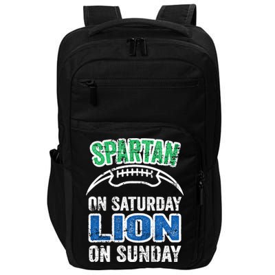 Spartan On Saturday Lion On Sunday Detroit Won Impact Tech Backpack