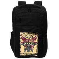 Saint Or Sinner You Can Fly Or You Can Fry! Impact Tech Backpack