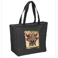 Saint Or Sinner You Can Fly Or You Can Fry! Zip Tote Bag