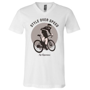 Style Over Speed V-Neck T-Shirt