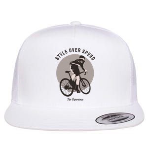 Style Over Speed Flat Bill Trucker Hat