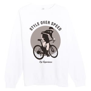 Style Over Speed Premium Crewneck Sweatshirt