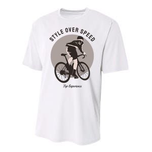 Style Over Speed Performance Sprint T-Shirt