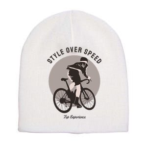 Style Over Speed Short Acrylic Beanie