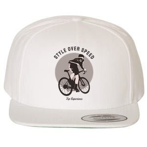 Style Over Speed Wool Snapback Cap