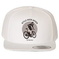 Style Over Speed Wool Snapback Cap