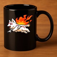 Summer Okami 11oz C Handle Ceramic Mug