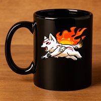 Summer Okami 11oz C Handle Ceramic Mug