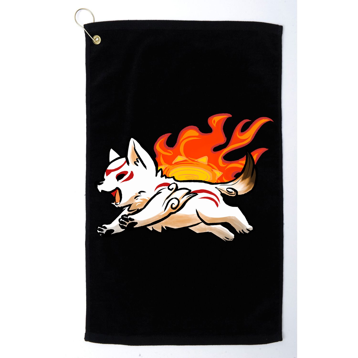 Summer Okami Golf Towel