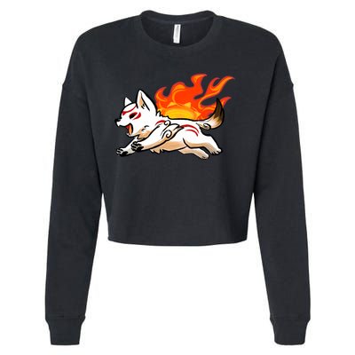 Summer Okami Cropped Pullover Crew