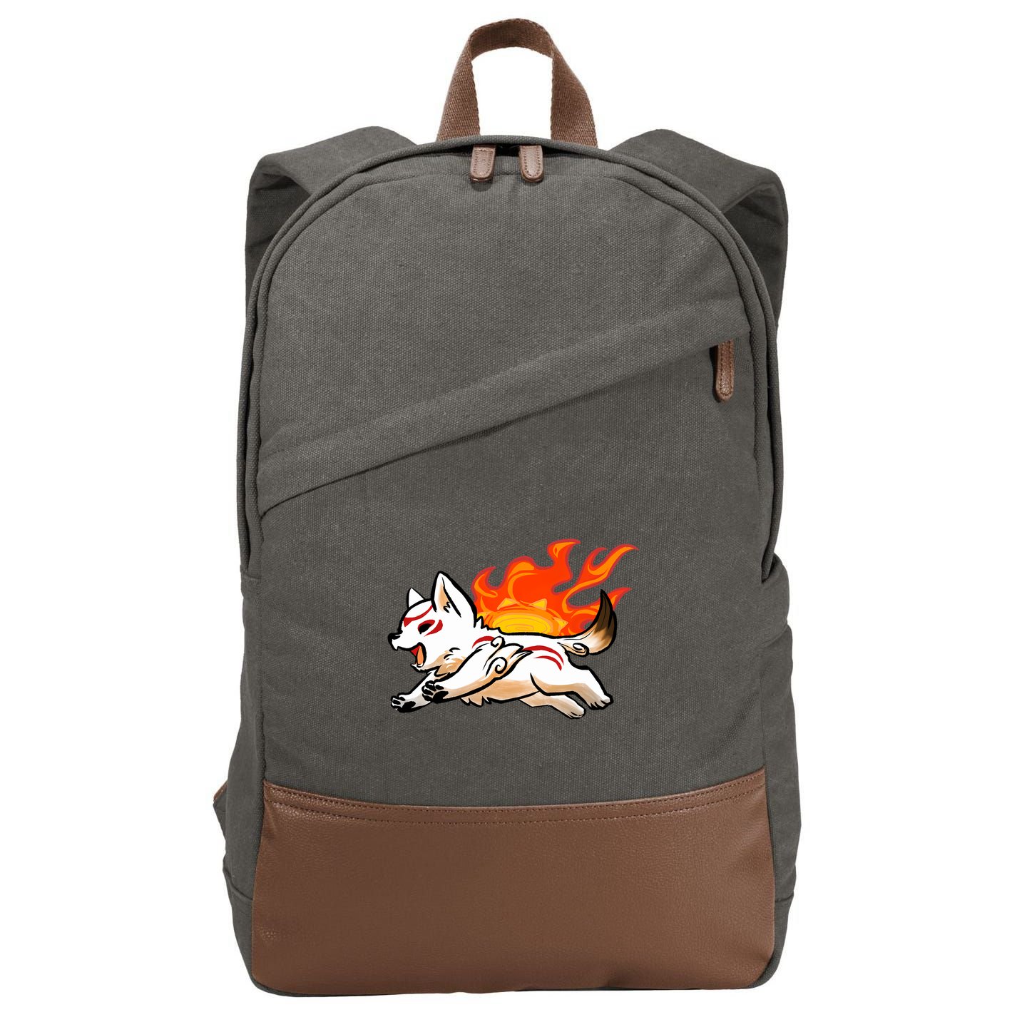 Summer Okami Cotton Canvas Backpack