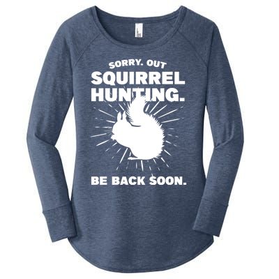 Sorry Out Squirrel Hunting Squirrel Hunting Gift Women's Perfect Tri Tunic Long Sleeve Shirt