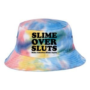 Slime Over Sluts Shirt Make America Slime Again Tie Dye Newport Bucket Hat