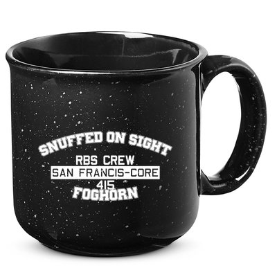 Snuffed On Sight Rbs Crew San Francis Core 415 Foghorn 15oz Campfire Ceramic Mug
