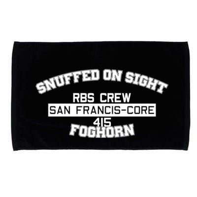 Snuffed On Sight Rbs Crew San Francis Core 415 Foghorn Microfiber Hand Towel