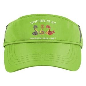 Snake Owner Snake Collector Snake Whisperer Serpent Adult Drive Performance Visor