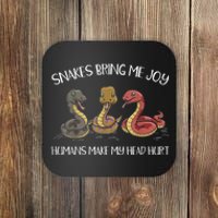 Snake Owner Snake Collector Snake Whisperer Serpent Coaster