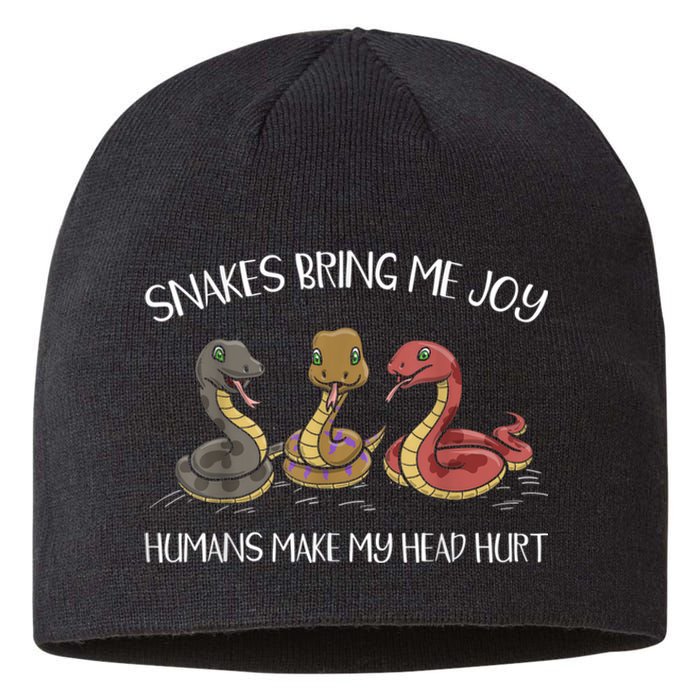 Snake Owner Snake Collector Snake Whisperer Serpent Sustainable Beanie