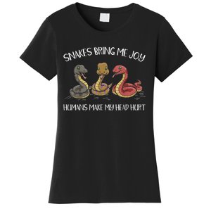 Snake Owner Snake Collector Snake Whisperer Serpent Women's T-Shirt