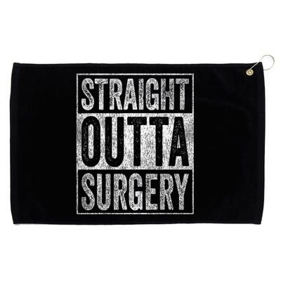 Straight Outta Surgery Grommeted Golf Towel