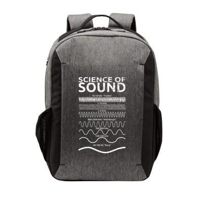 Science Of Sound Synthesizer Soundwave Vector Backpack