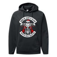 Sons Of Santa Biker Motorcycle Christmas Performance Fleece Hoodie