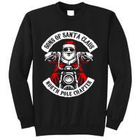 Sons Of Santa Biker Motorcycle Christmas Sweatshirt