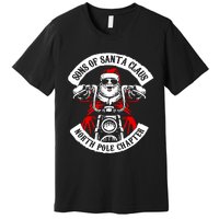 Sons Of Santa Biker Motorcycle Christmas Premium T-Shirt