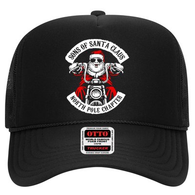 Sons Of Santa Biker Motorcycle Christmas Hat