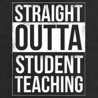 Straight Outta Student Teaching Funny Gift Adult Drive Performance Visor