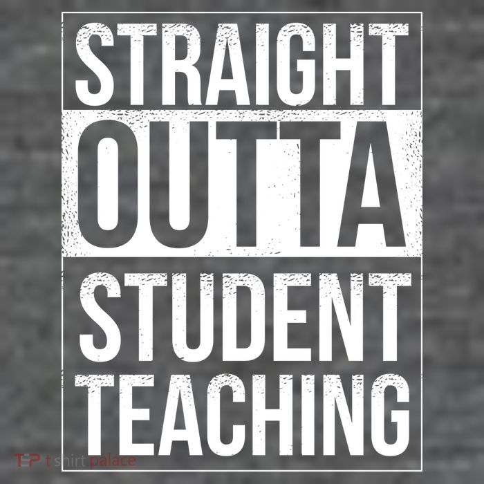 Straight Outta Student Teaching Funny Gift Backpack