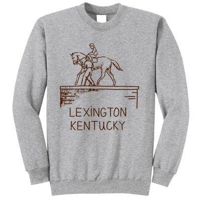 Statue Of Secretariat Lexington Kentucky Tall Sweatshirt