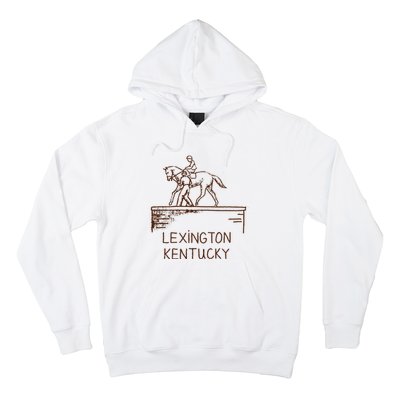 Statue Of Secretariat Lexington Kentucky Hoodie