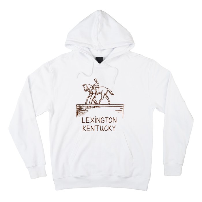 Statue Of Secretariat Lexington Kentucky Hoodie