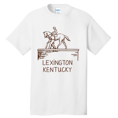 Statue Of Secretariat Lexington Kentucky Tall T-Shirt