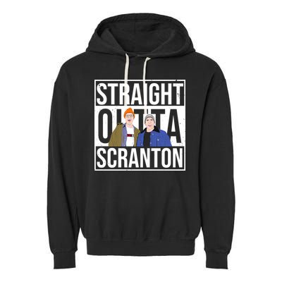 Straight Outta Scranton Garment-Dyed Fleece Hoodie
