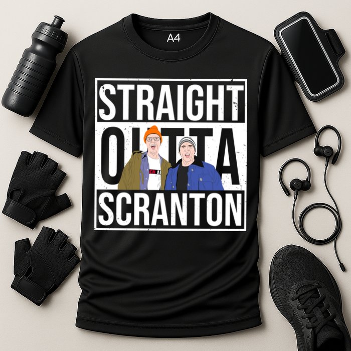 Straight Outta Scranton Cooling Performance Crew T-Shirt