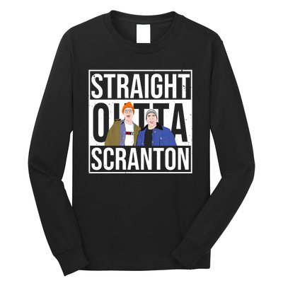 Straight Outta Scranton Long Sleeve Shirt