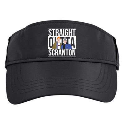 Straight Outta Scranton Adult Drive Performance Visor
