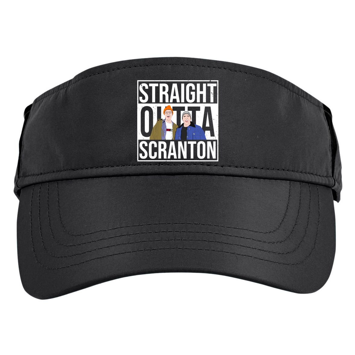Straight Outta Scranton Adult Drive Performance Visor