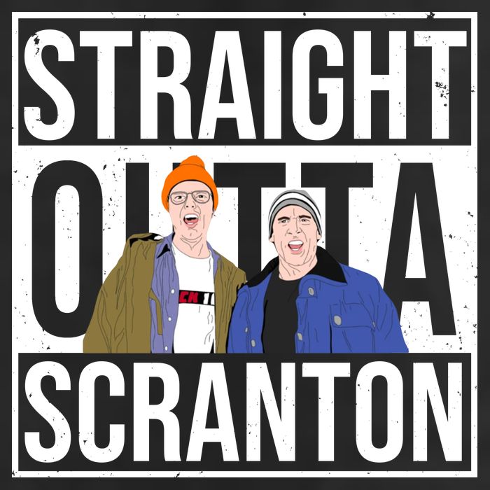 Straight Outta Scranton Adult Drive Performance Visor