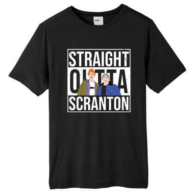 Straight Outta Scranton Tall Fusion ChromaSoft Performance T-Shirt