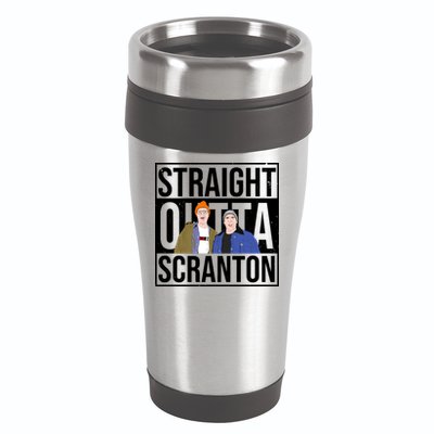 Straight Outta Scranton 16oz Travel Tumbler
