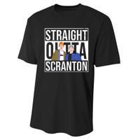 Straight Outta Scranton Performance Sprint T-Shirt