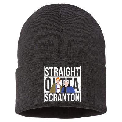 Straight Outta Scranton Sustainable Knit Beanie