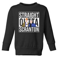 Straight Outta Scranton Toddler Sweatshirt