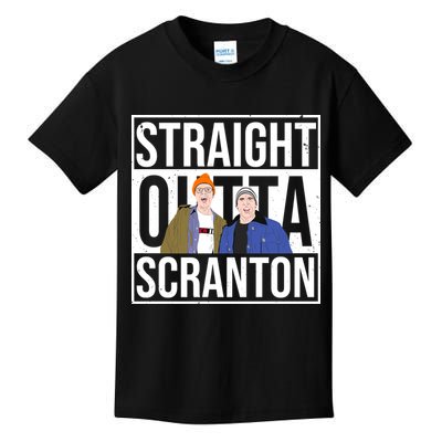 Straight Outta Scranton Kids T-Shirt