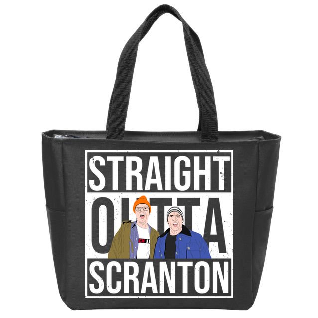 Straight Outta Scranton Zip Tote Bag