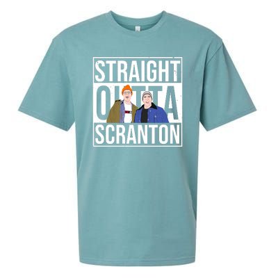 Straight Outta Scranton Sueded Cloud Jersey T-Shirt